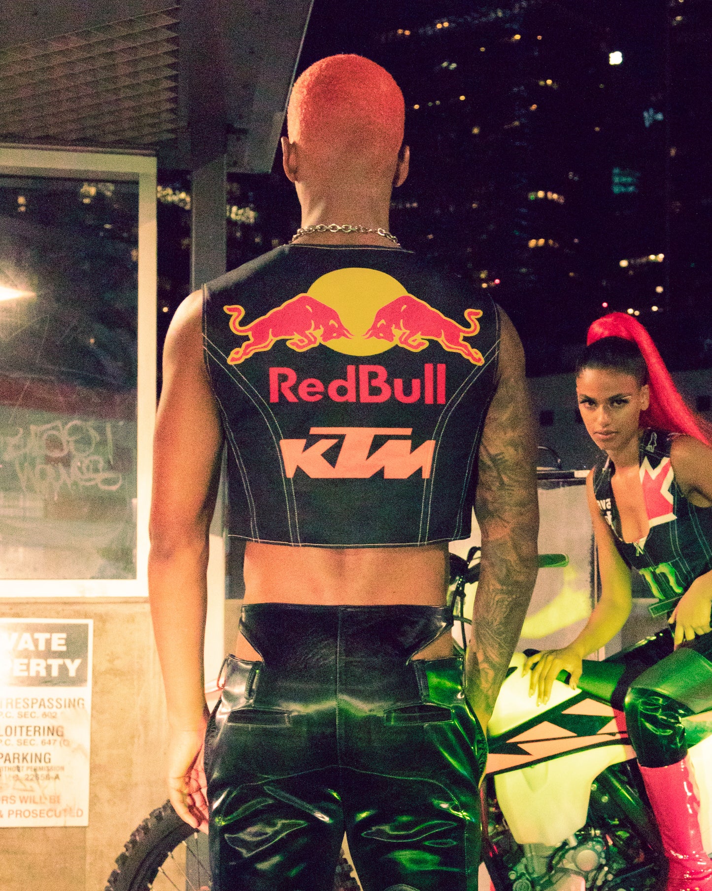 Upcycled Redbull racing unisex vest