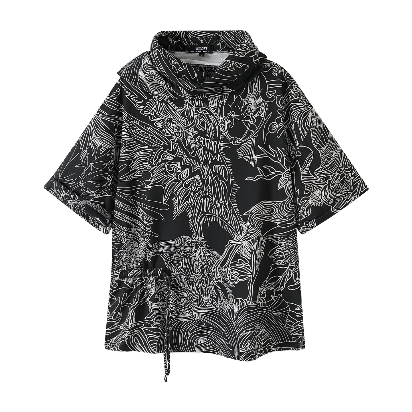 Black Swallow T-shirt Top