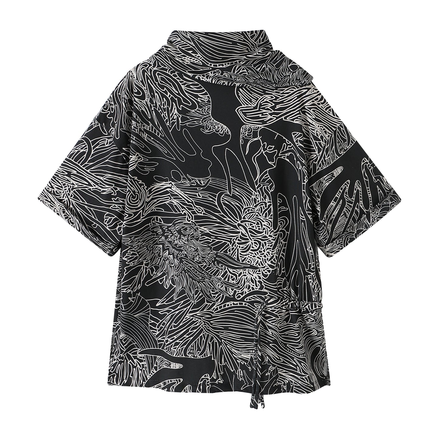 Black Swallow T-shirt Top