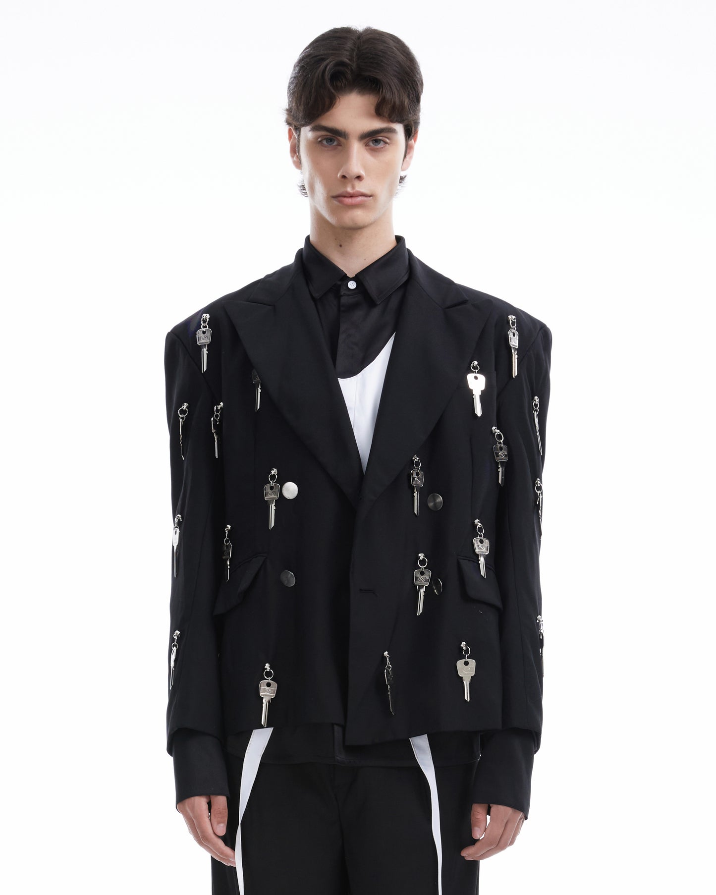 Black key blazer