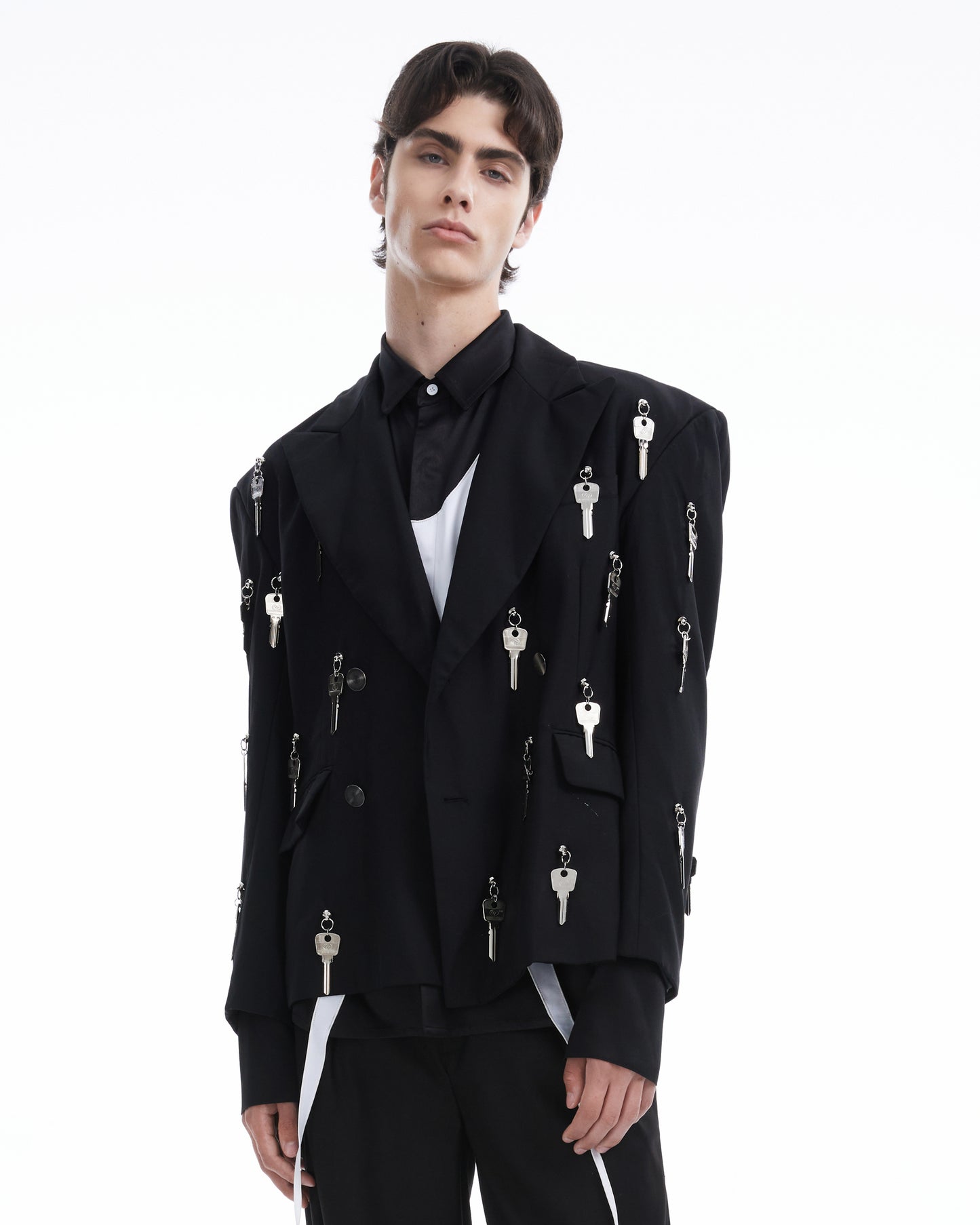 Black key blazer