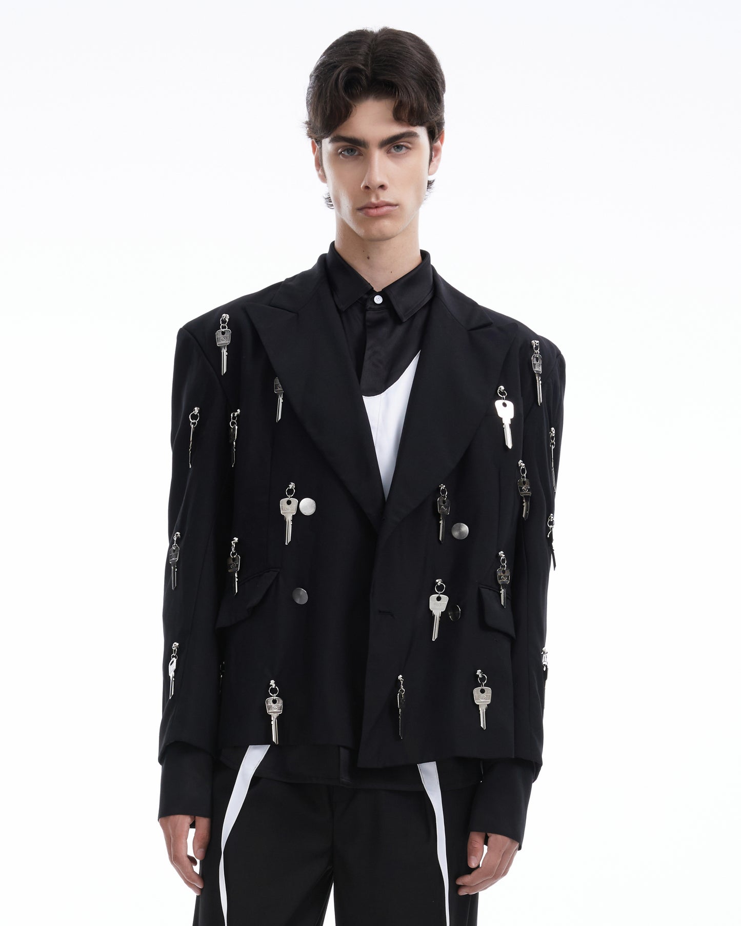 Black key blazer