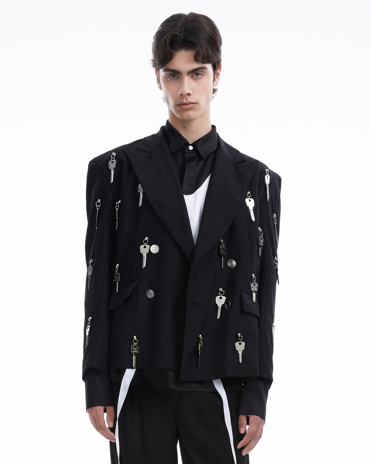 Black key blazer