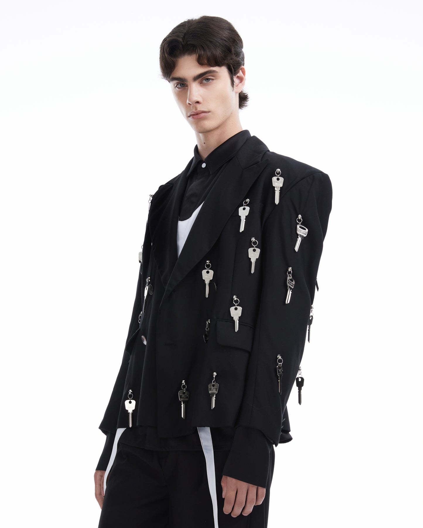 Black key blazer