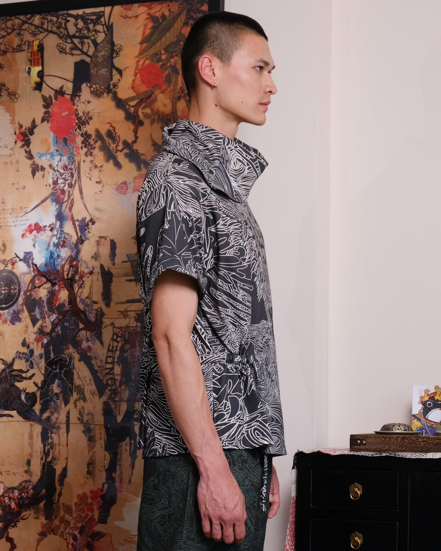 Black Swallow T-shirt Top