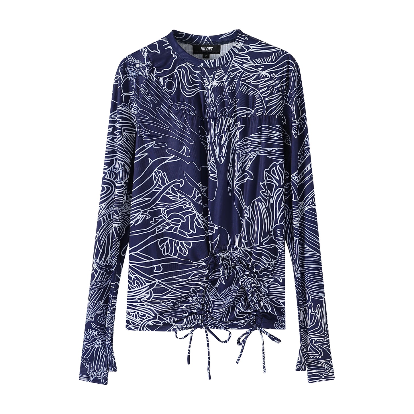 Blue dragon unisex long sleeve top