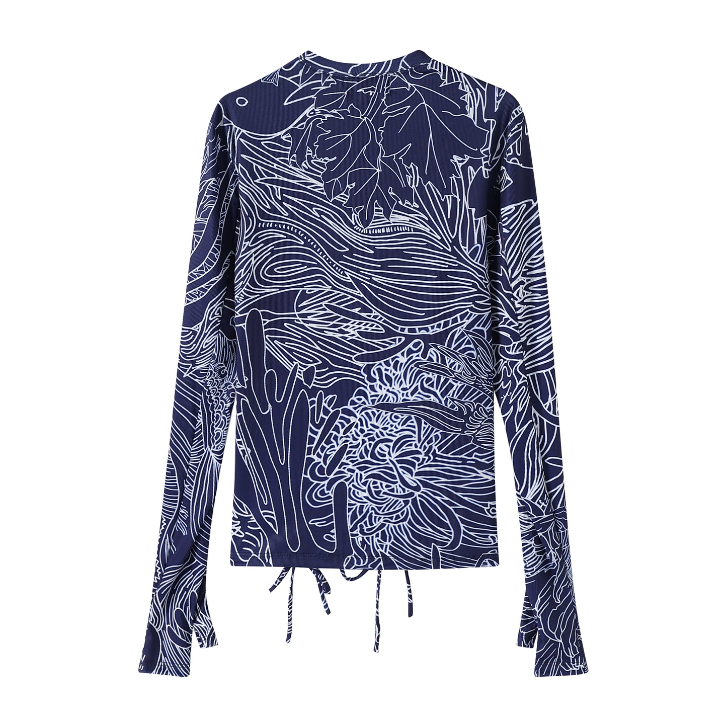 Blue dragon unisex long sleeve top