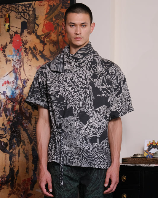 Black Swallow T-shirt Top